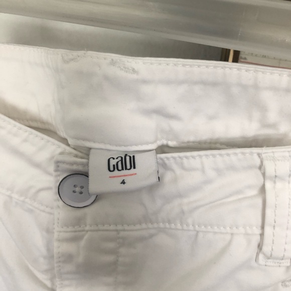 Capris - white ca bi pants / Jessica Simpson wide leg and Angel straight leg - Picture 2 of 13